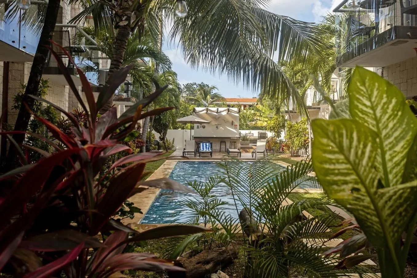 Playacar Master Suites, 2 Pools, Bbq, Beach 5 Min Playa del Carmen Lejlighed